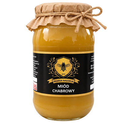 Miód chabrowy, duży słoik 1,1 kg