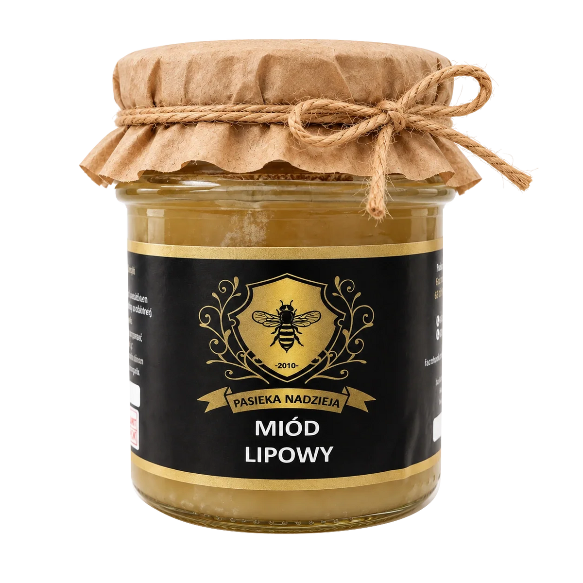 Miód lipowy, mały słoik 450 g